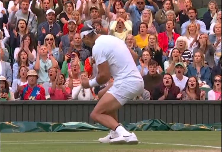 [VIDEO] Rafa Nadal hace… ¿el mejor punto de Wimbledon 2022?