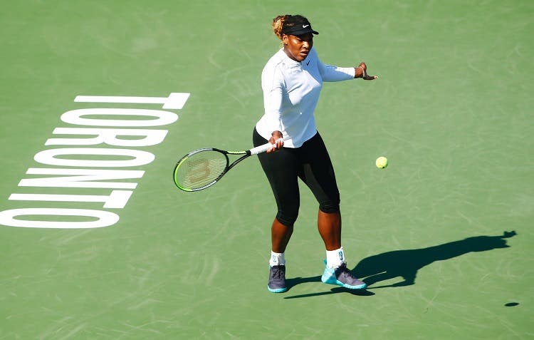 WTA Toronto: Serena Williams debuta contra una jugadora española