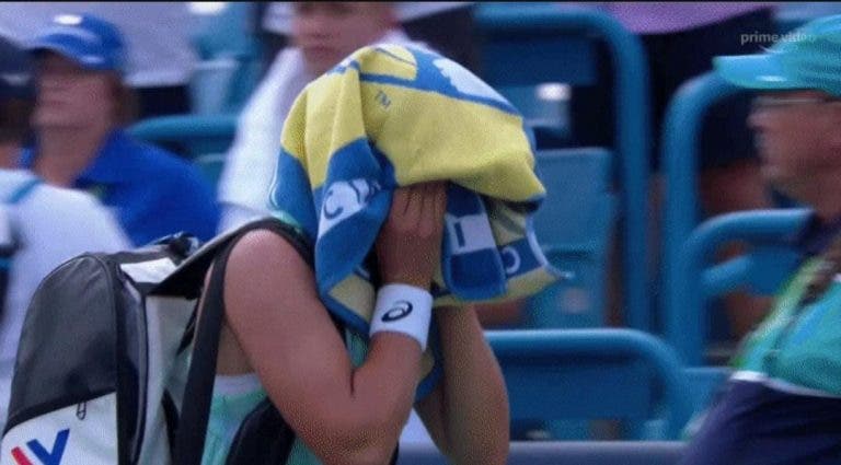 [VIDEO] Así se fue Iga Swiatek tras su derrota con Madison Keys