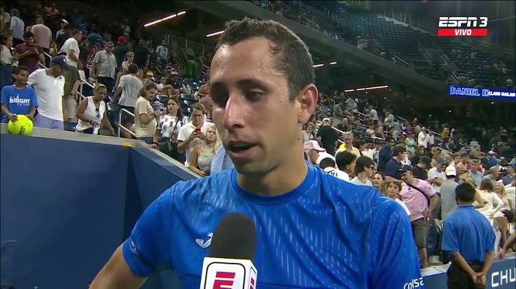 La emoción de Galán por tumbar a Tsitsipas en el US Open: «Es increíble»