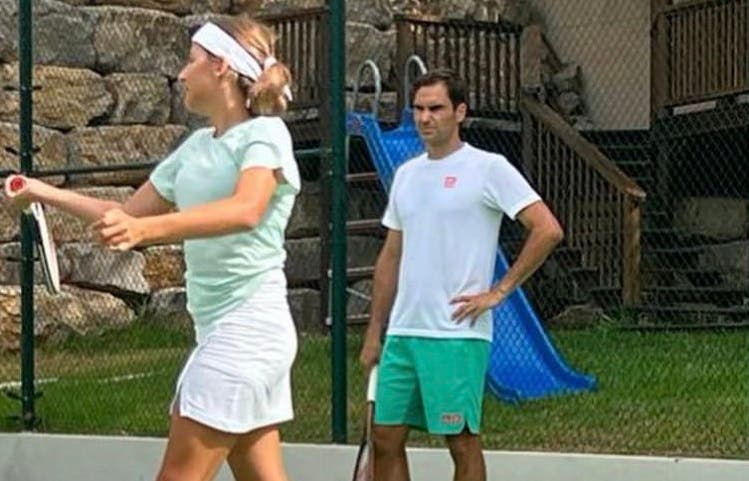 [VIDEO] El recuerdo de Roger Federer y Mirka Vavrinec jugando dobles en la Copa Hopman