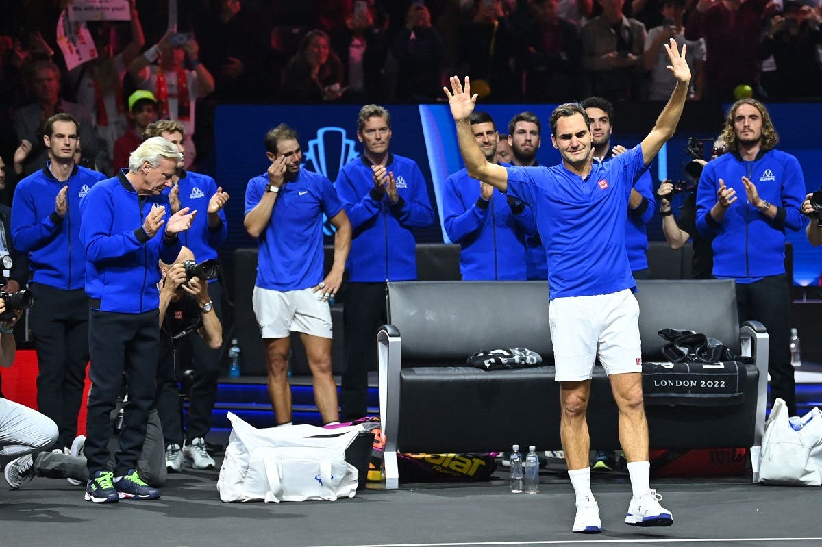 El emocionante gesto de Novak Djokovic con Roger Federer en su despedida