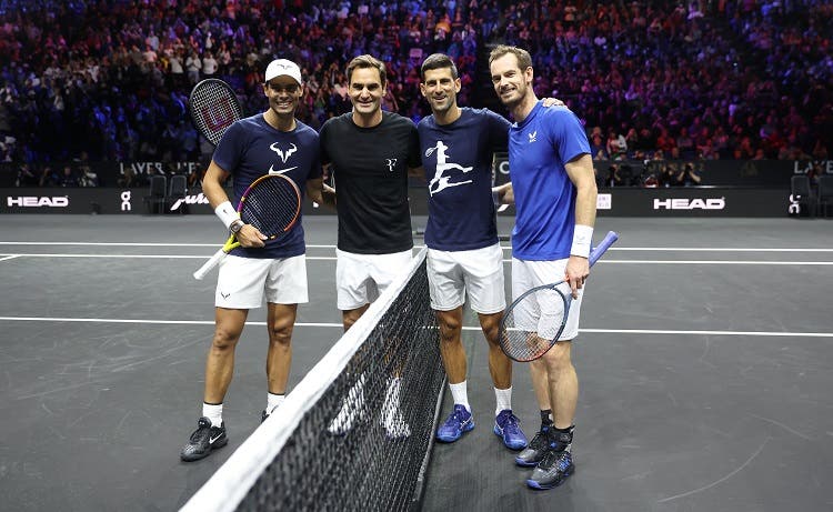El humor de Andy Murray en la Laver Cup: «El Big 3 y un payaso»