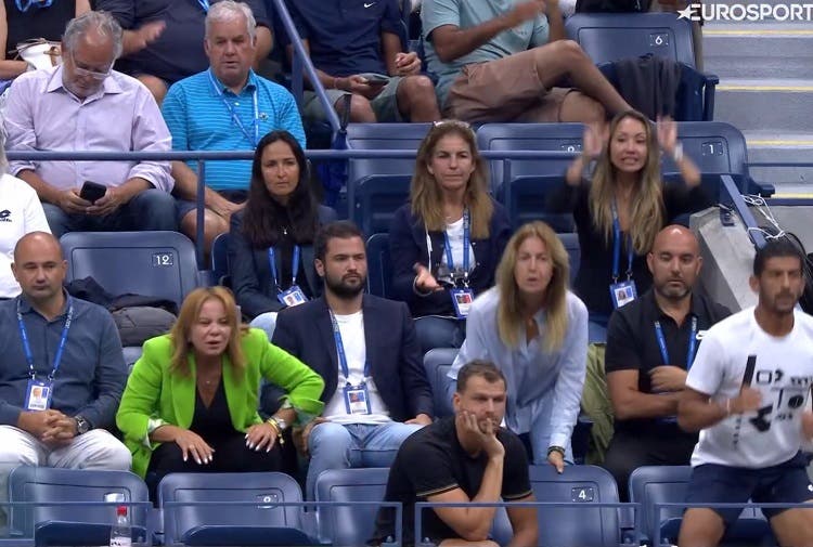 Arantxa Sánchez Vicario, sorpresiva «amiga» de una tenista en el US Open