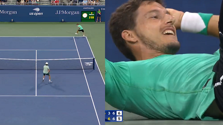[VIDEO] Gran Willy en match point: la locura de Pablo Carreño en el US Open