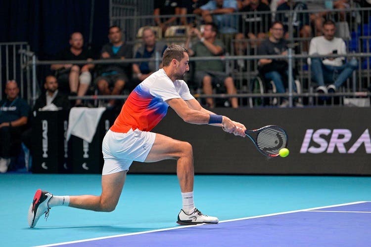 ATP 250 de Tel Aviv: Cilic cumple con su trabajo y se medirá en la final con Djokovic