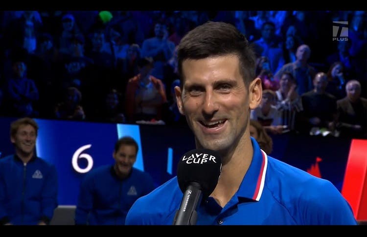 Djokovic, emocionado por la despedida de Federer: «Uno de los momentos más hermosos que viví»