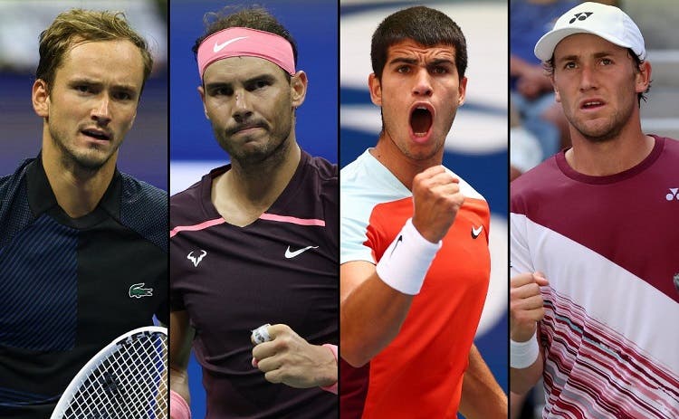 Ranking ATP: cuatro tenistas luchan por el número 1 en el US Open