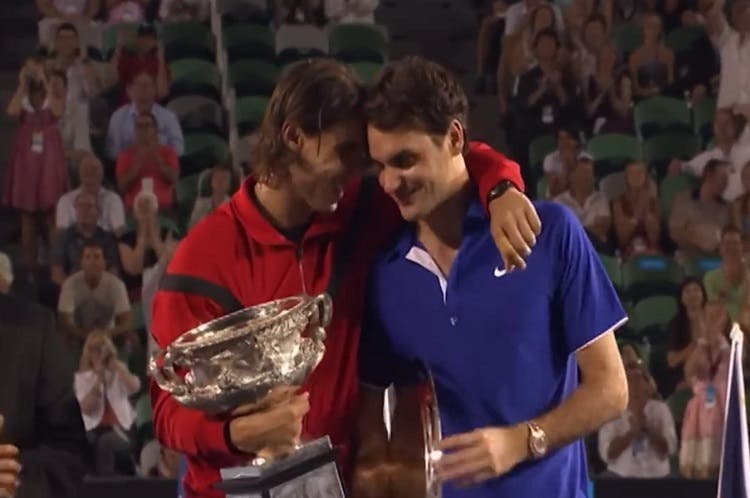 [VIDEO] El momento más emotivo en la historia entre Federer y Nadal