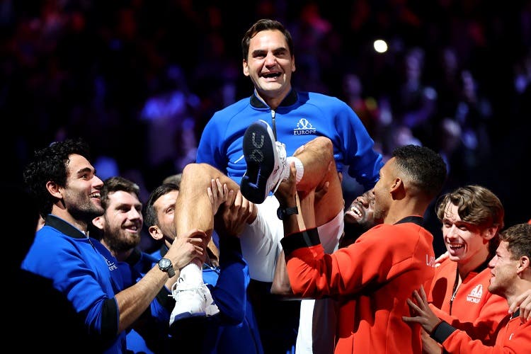 La despedida final de Federer en redes: «Fue una noche mágica»
