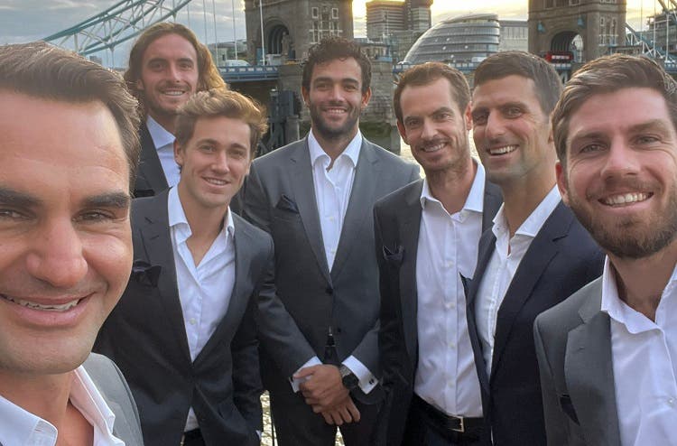 La foto de Federer y el Team Europa en la Laver Cup… sin Nadal