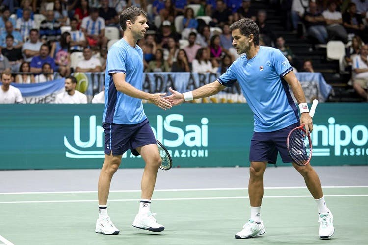 Copa Davis: Argentina gana el dobles a Italia y sigue con chances de clasificación
