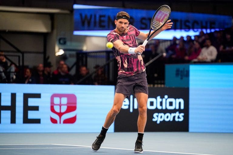 ATP 500 de Viena: Dimitrov sufre con Giron, pero se mete en semifinales