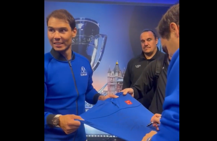 De Roger a Rafa: el increíble regalo de Federer para la Academia de Nadal