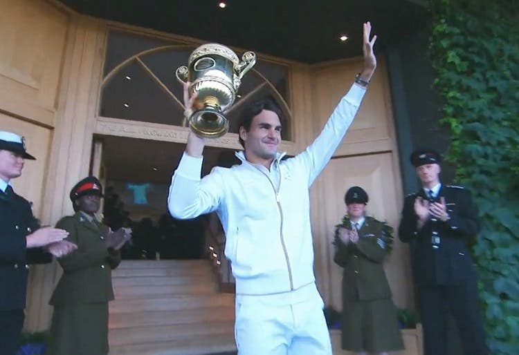 Imperdible: el video más emotivo de Wimbledon para despedir a Federer