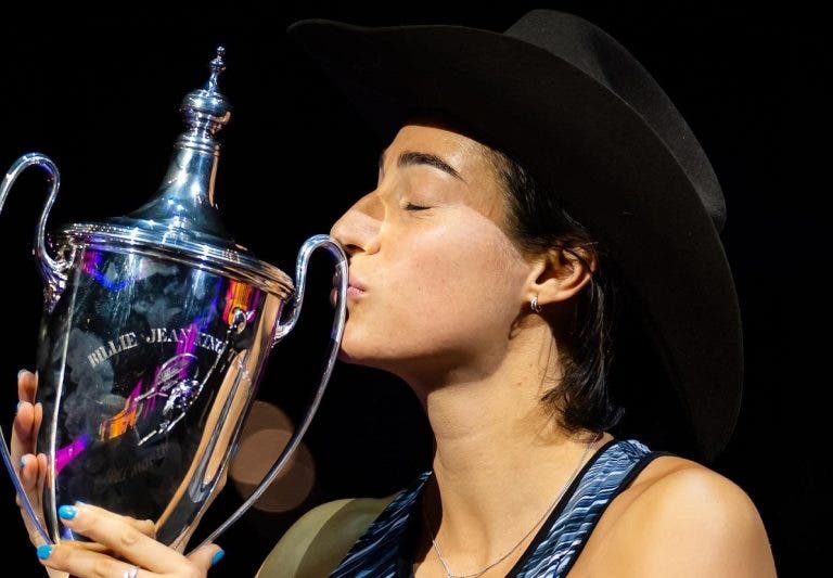 Caroline García muestra su felicidad tras ganar el WTA Finals: «Estoy orgullosa»