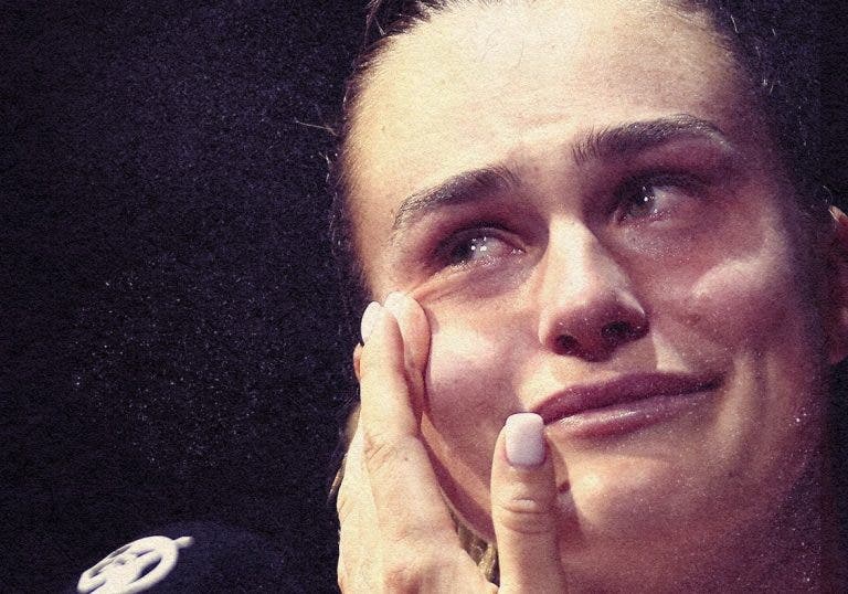 [VIDEO] La tristeza de Sabalenka tras perder la final del WTA Finals