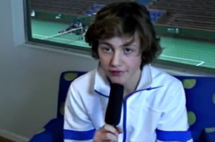 El video de Casper Ruud a los 13 en el que revela quién es su ídolo