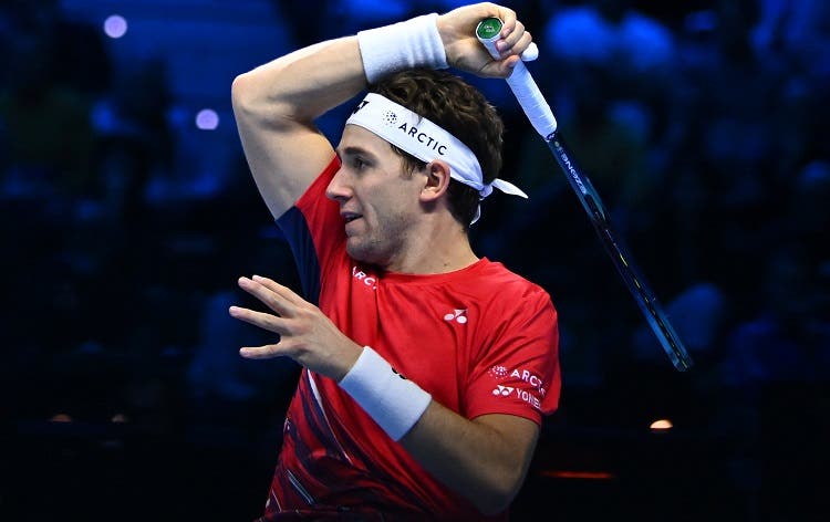 Ruud aplasta a Rublev y chocará con Djokovic en la final del ATP Finals