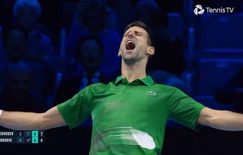 novak-djokovic-atp-finals-match-point-medvedev