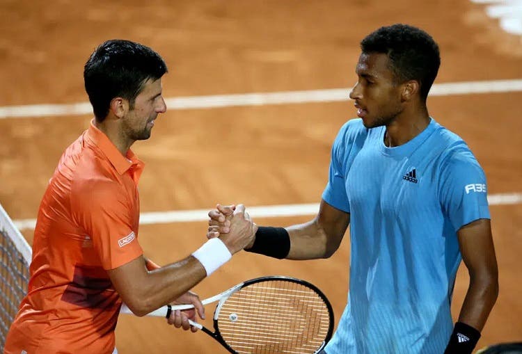 El consejo de Djokovic que ayuda a Auger-Aliassime: «Me siento cada vez mejor»