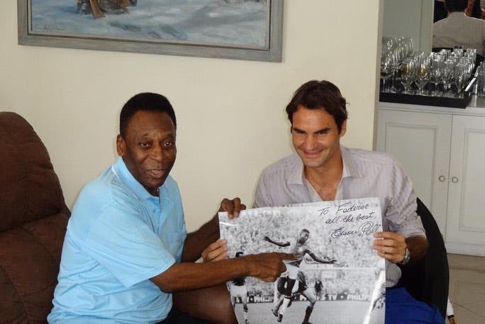 El mensaje de Roger Federer tras el fallecimiento de Pelé: «Ícono del deporte Mundial»