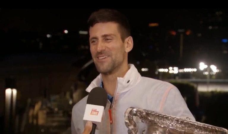 [VIDEO] Novak Djokovic canta el hit argentino del Mundial de Qatar