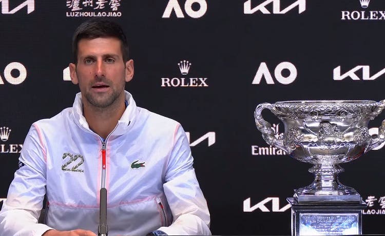 Djokovic: «Es un privilegio ser parte de la discusión por el mejor de la historia»