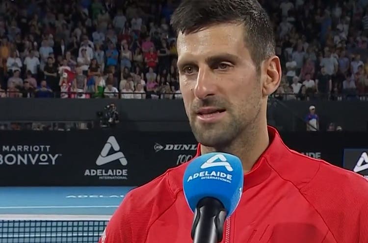 Djokovic da buenas noticias sobre su lesión: «No fue nada serio»