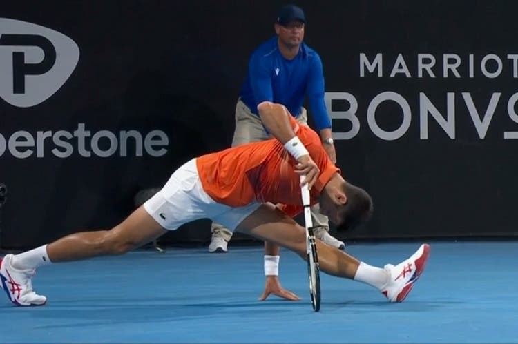 Djokovic confiesa cómo está de su «lesión» en la pierna: «No está al nivel ideal…»