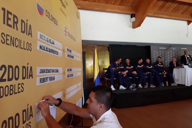 Colombia vs. Gran Bretaña: se sorteó la serie de clasificación a las Finales de la Copa Davis