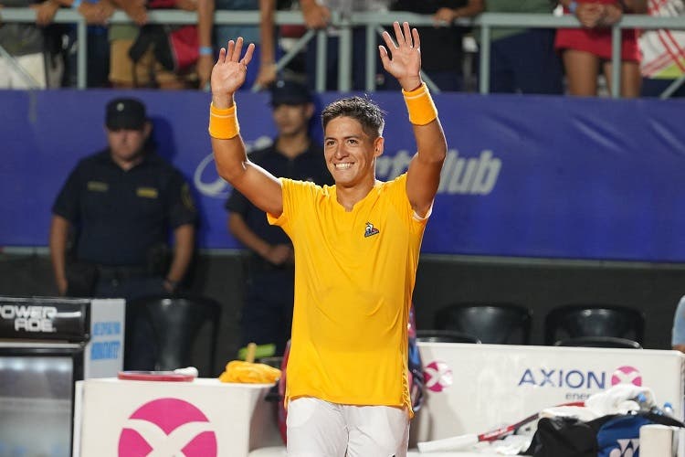 Sebastián Báez consigue un gran triunfo y vuelve a semifinales después de siete meses