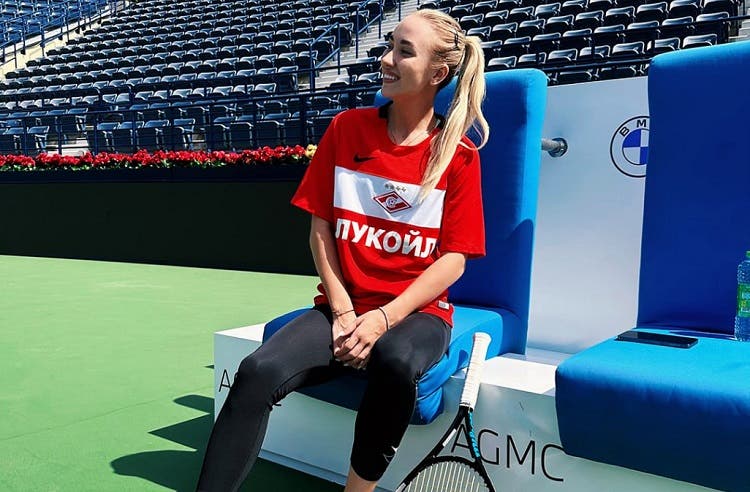 Anastasia Potapova tras la polémica camiseta rusa: «Recibí mucho apoyo»