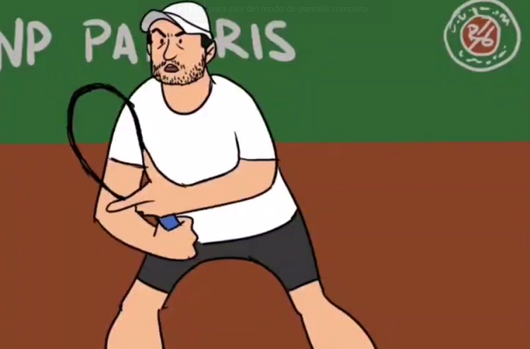 Video animado: de Murray a Medvedev, así son las devoluciones de los tenistas