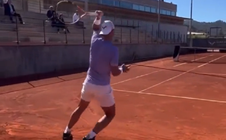 «Vamos de a poco»: Rafa Nadal comparte un nuevo video de su recuperación