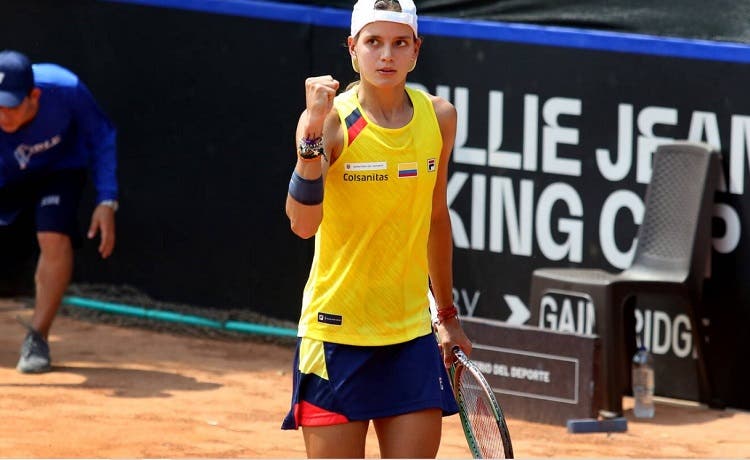 WTA Praga 2023: Emiliana Arango suma su primera victoria fuera de Colombia