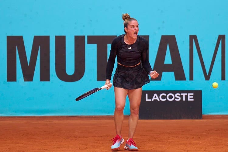 Paula Badosa no puede con Sakkari y dice adiós al Mutua Madrid Open