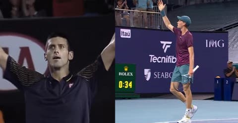 Djokovic Sinner