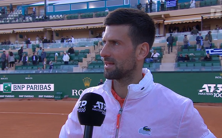 Djokovic, sorprendido: «Fue la cancha más lenta en la que jugué en mi vida»