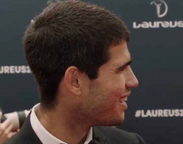 [VIDEO] La emoción de Carlitos Alcaraz al ver por primera vez a Leo Messi