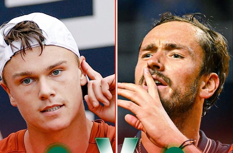 Holger Rune vs. Daniil Medvedev: hora y TV por la final del Masters 1000 de Roma