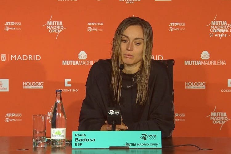 Badosa se despide de Madrid con la frente en alto: «Me voy con un aprobado y cosas positivas»