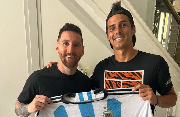 Federico Coria cumple su sueño y se junta con Leo Messi en París
