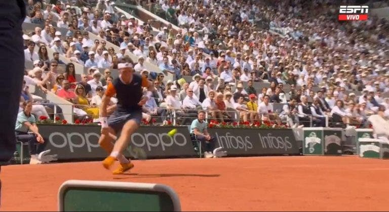 [VIDEO] Casper Ruud se lleva uno de los mejores puntos de la semana ante Novak Djokovic