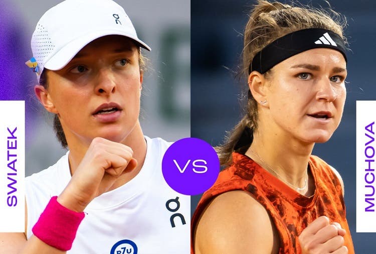 Iga Swiatek vs. Karolina Muchova: horario y TV por la final de Roland Garros 2023