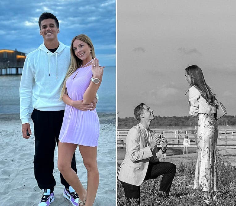 ¡Viva el amor! Tres famosos tenistas anunciaron sus bodas en las redes sociales