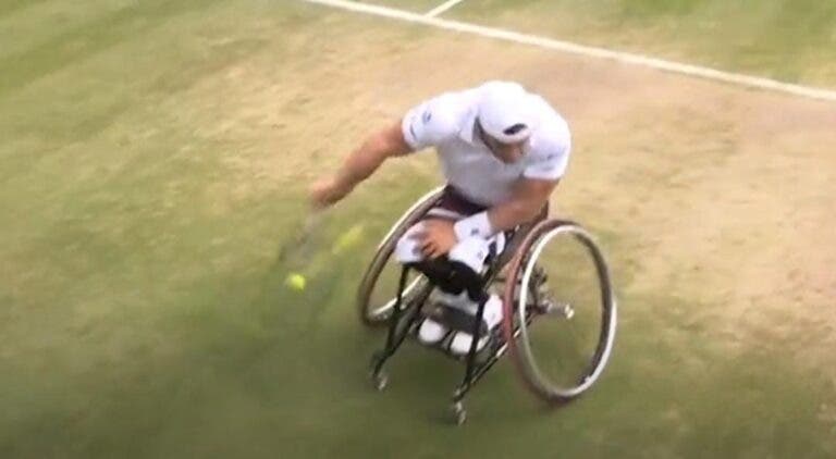 [VIDEO] El infernal punto de Gustavo Fernández en Wimbledon que se hizo viral en las redes