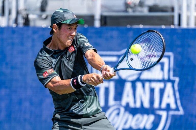 Kei Nishikori vuelve a ganar y se mete en los cuartos de final del ATP 250 de Atlanta