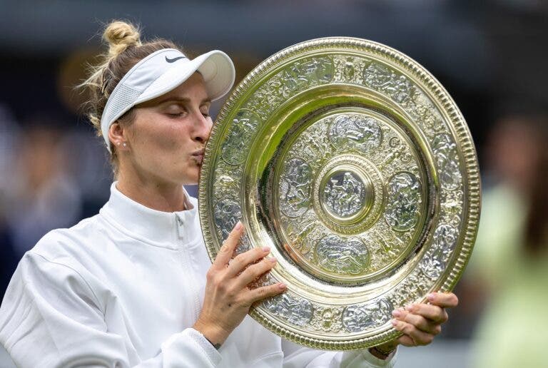 Marketa Vondrousova, la nueva campeona de Wimbledon: «Nunca lo hice bien en césped. Es increíble»
