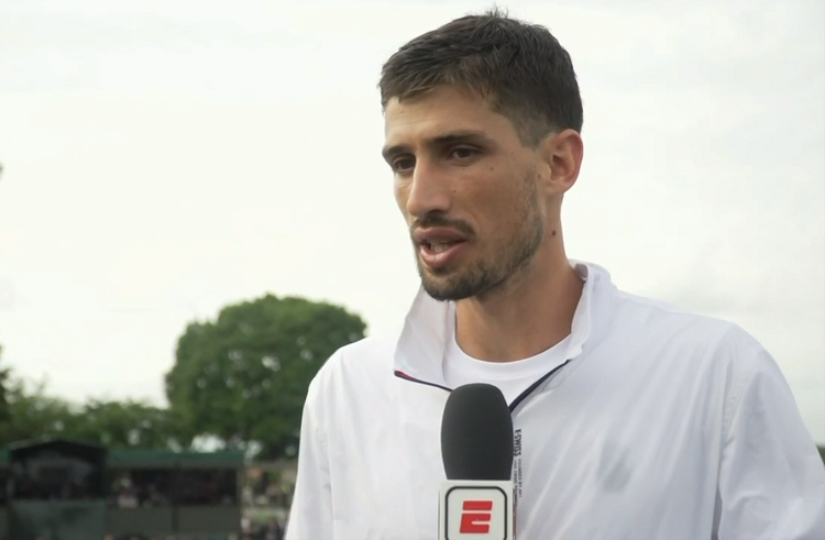 Cachín «tacha» un «sueño» con Djokovic en Wimbledon: «Le planteé un partido al mejor de la historia»